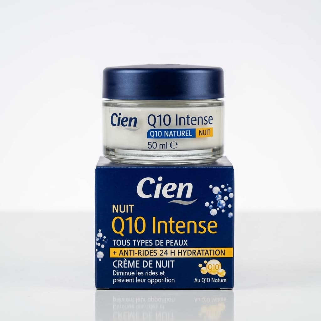 Crème de Nuit Anti-Rides Q10 Intense — Q10 Naturel & Hydratation 24h