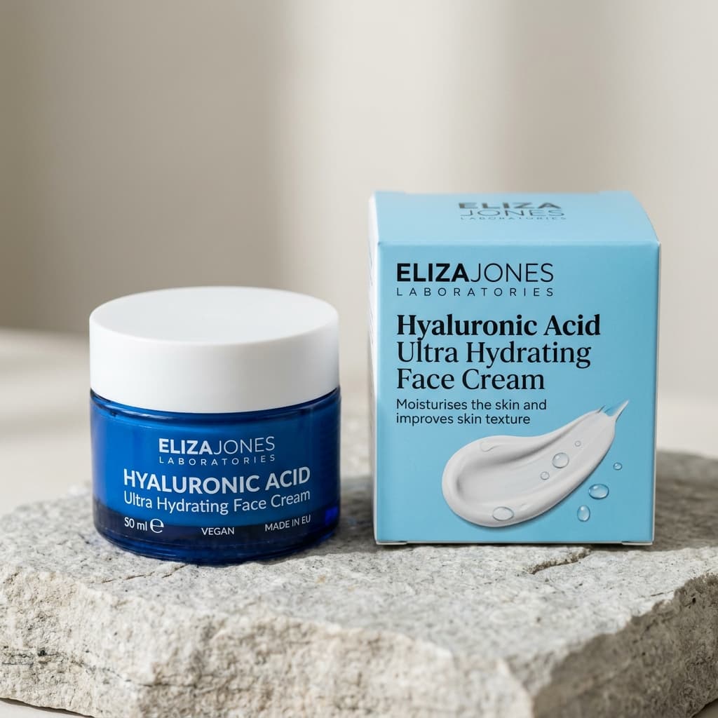 Crème Visage Ultra-Hydratante à l’Acide Hyaluronique